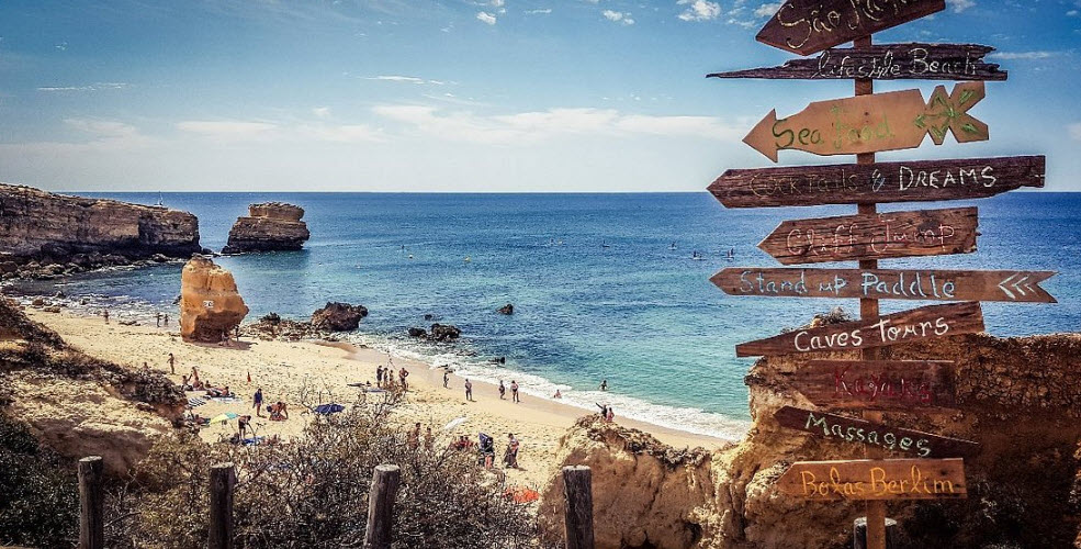 Praia de São Rafael, Albufeira, Portugal, Portugal